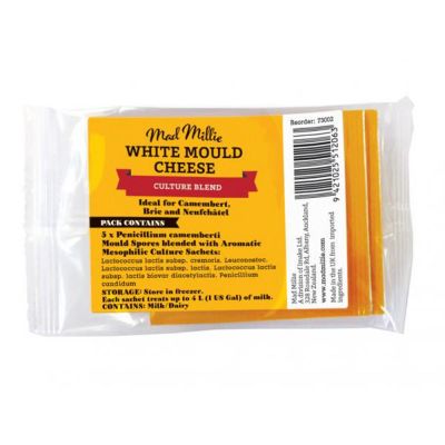 Mad Millie White Mould Culture Blend Sachets x 5