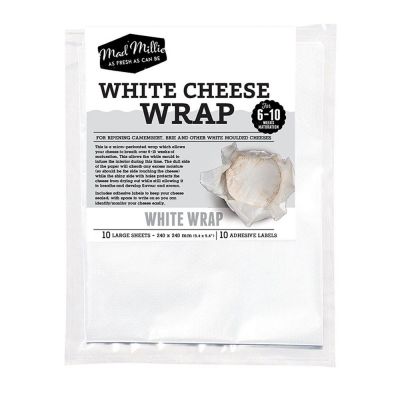 Mad Millie White Cheese Wrap (240x240) 10 Sheets