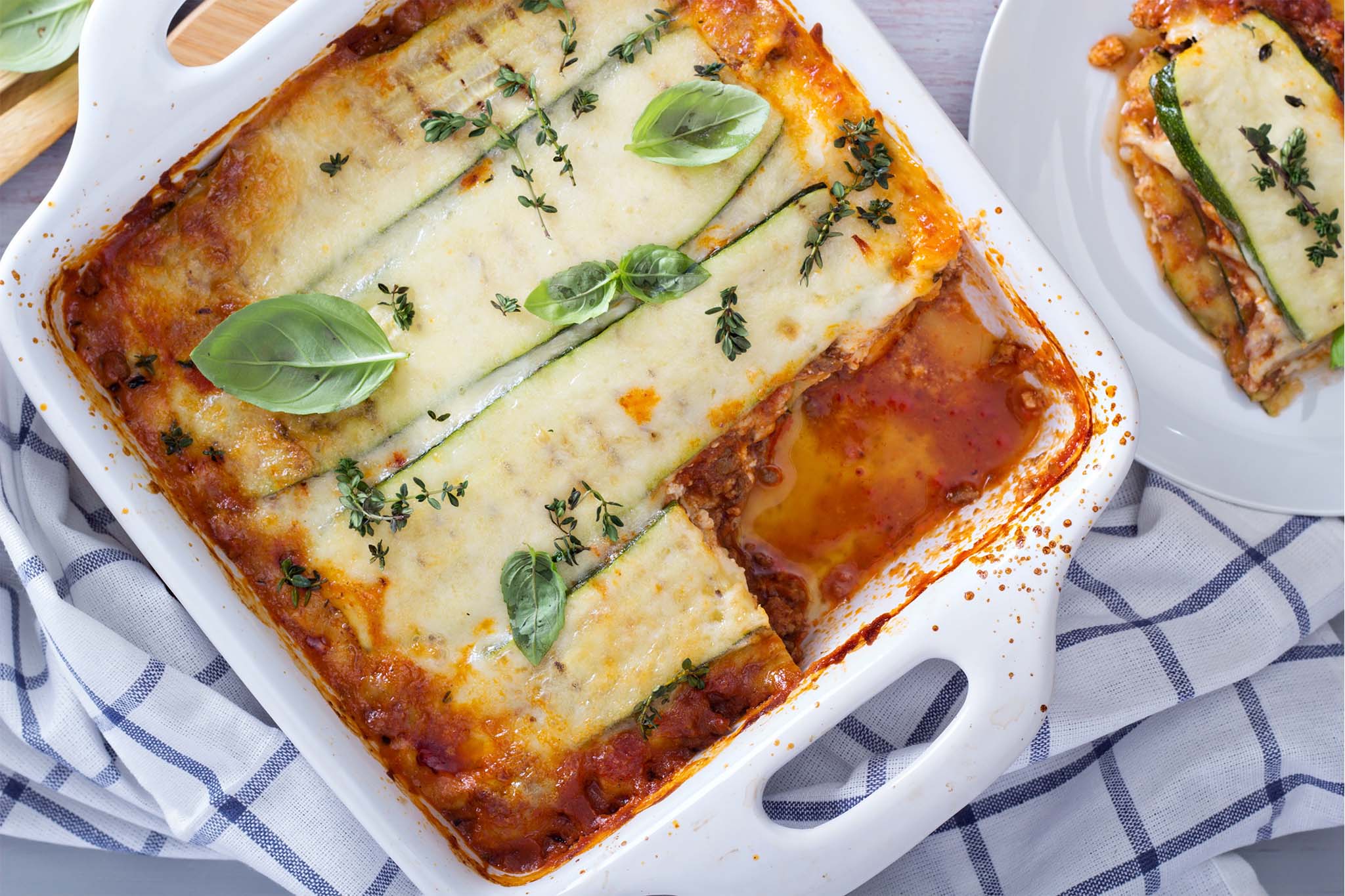 Easter eating - Pumpkin, Spinach and Ricotta Lasagne