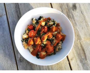 Ricotta Gnocchi with Grilled Capsicum Sauce