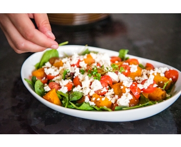 Honey Pumpkin & Feta Salad